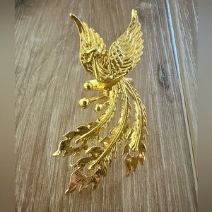 Peacock Statement Ring 8 (adjustable)